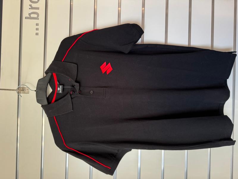 Suzuki Team Black Short Sleeve Polo Shirt